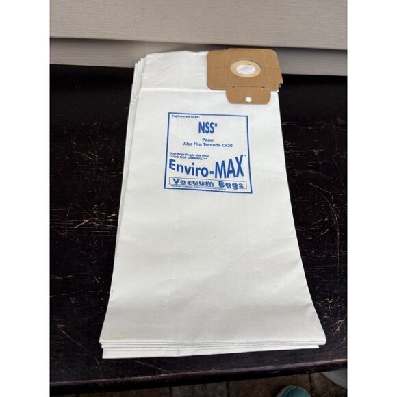 Enviro-Max Vacuum Bags Premier Series For NSS Pacer & Tornado CV30 - Picture 2 of 4